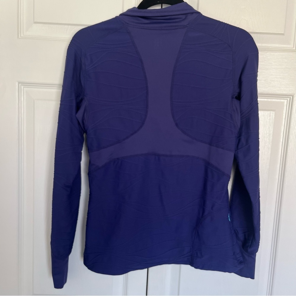 Title Nine Purple Women’sSwift 1/4 Zip Pullover Jacket Size M - Picture 4 of 9